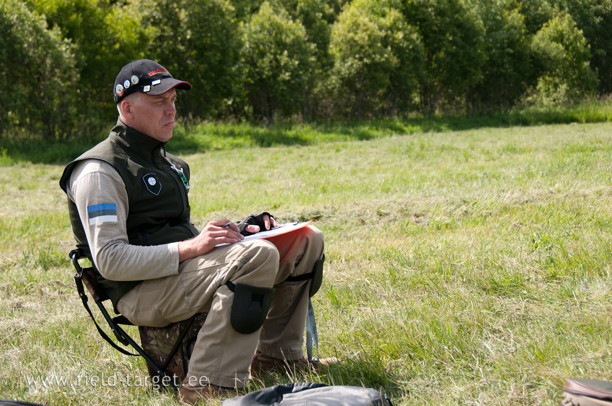 Typical FT shooter position - sitting